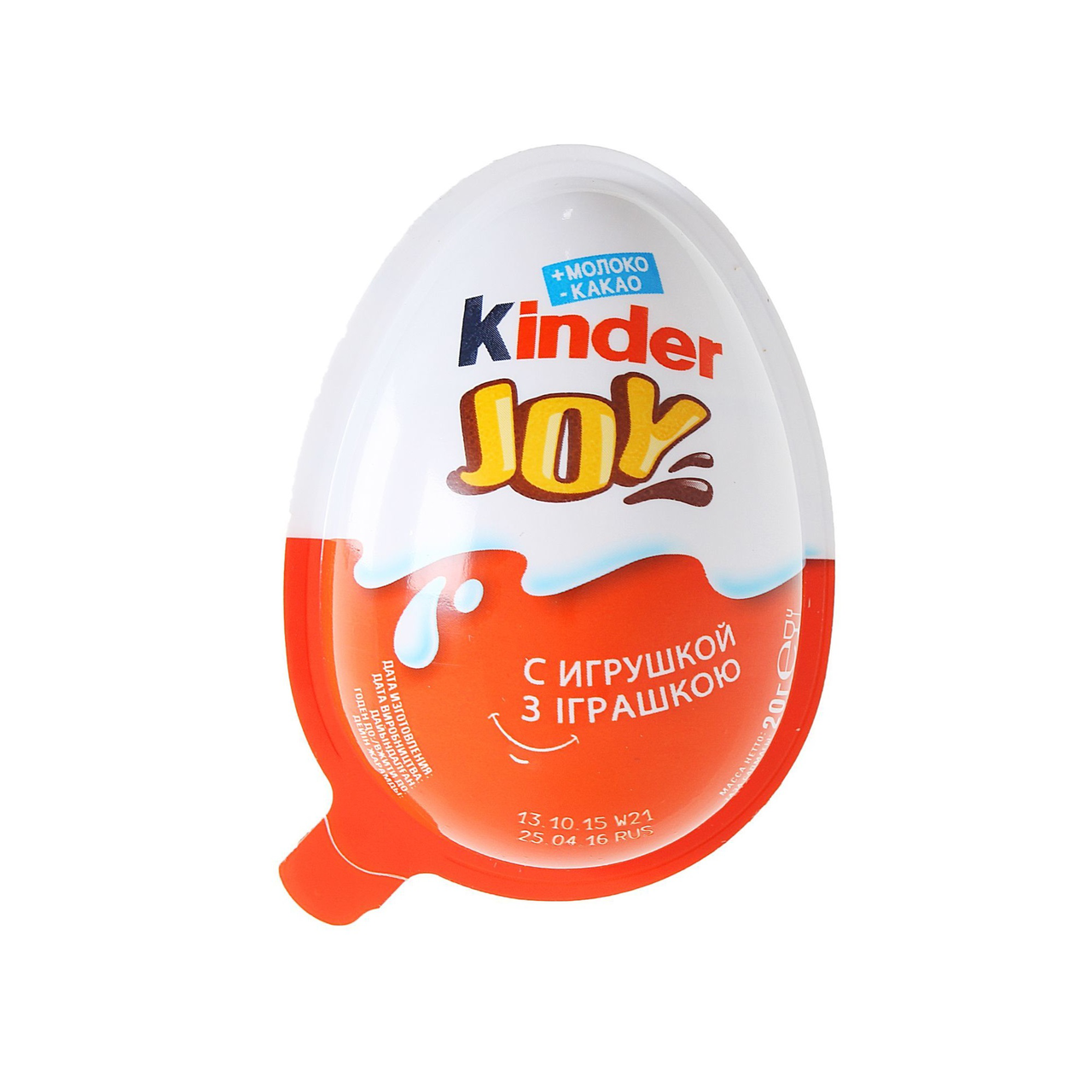 KINDER Яйцо шоколадное joy 20 г